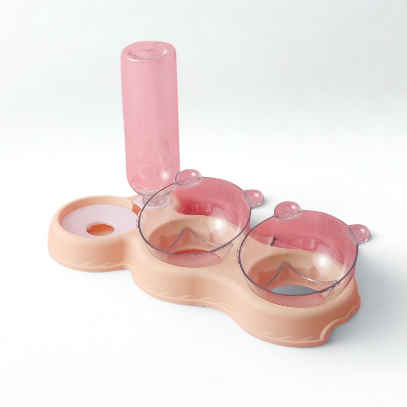 CatFeast Duo Bowl & Fountain